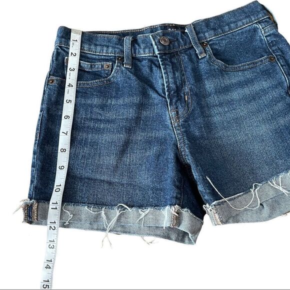 GAP Folded Hem Denim Shorts Sz 26P - Picture 8 of 15